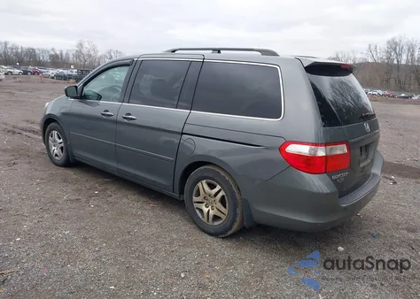 2007 Honda Odyssey Ex из США, поврежденный, VIN 5FNRL38497B133004